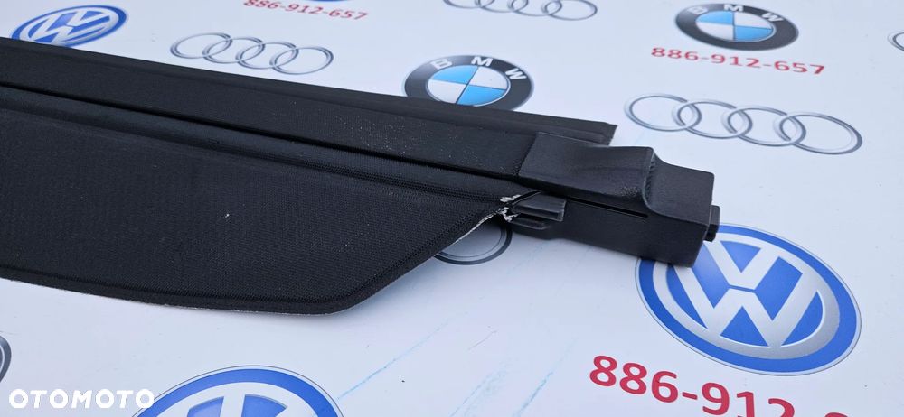 SKODA OCTAVIA I KOMBI LIFT Roleta bagażnika CZARNA ŁADNA 1U9867871A - 9