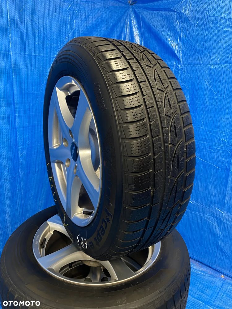 KOŁA KOŁO FELGA ALUMINIOWE ALUSY RONAL 8J 17" 5X120; 72,6mm ET35 OPONY HANKOOK 5,7mm BMW X1 X3 X5 3 SERIA 5 SERIA - 5
