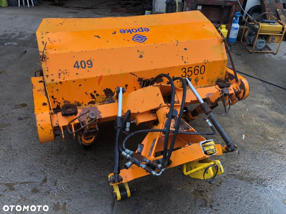 Zamiatarka odśnieżarka szczotka hydrauliczna do liści błota śniegu Epoke Kubota Iseki - 6