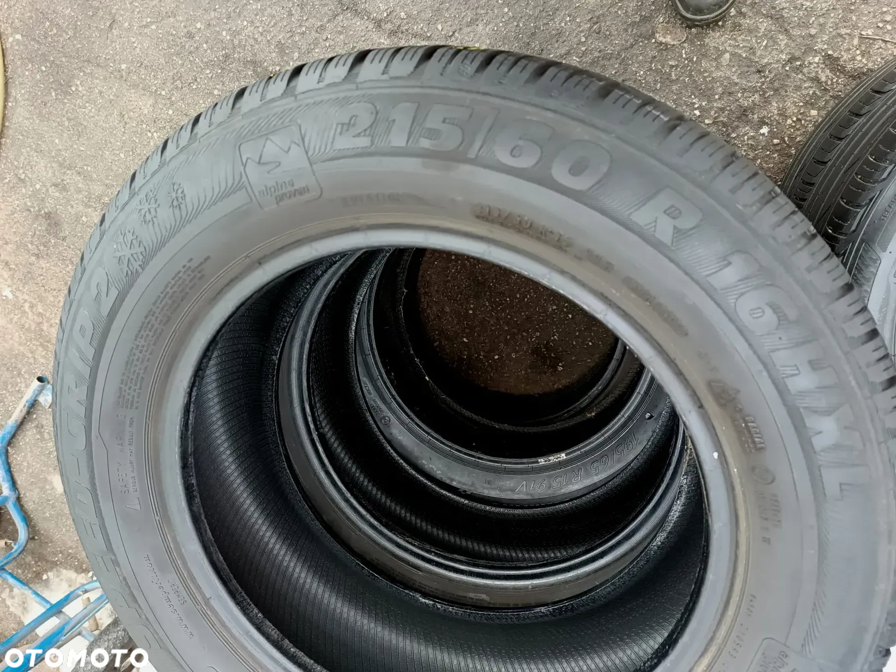 215/60R16 Opony Zimowe Zima DUNLOP WINTER SPORT 5 6-6,5mm 18r. SEMPERIT SPEED-GRIP 2 5mm Legnica ALU-RAD 215/60 - 13