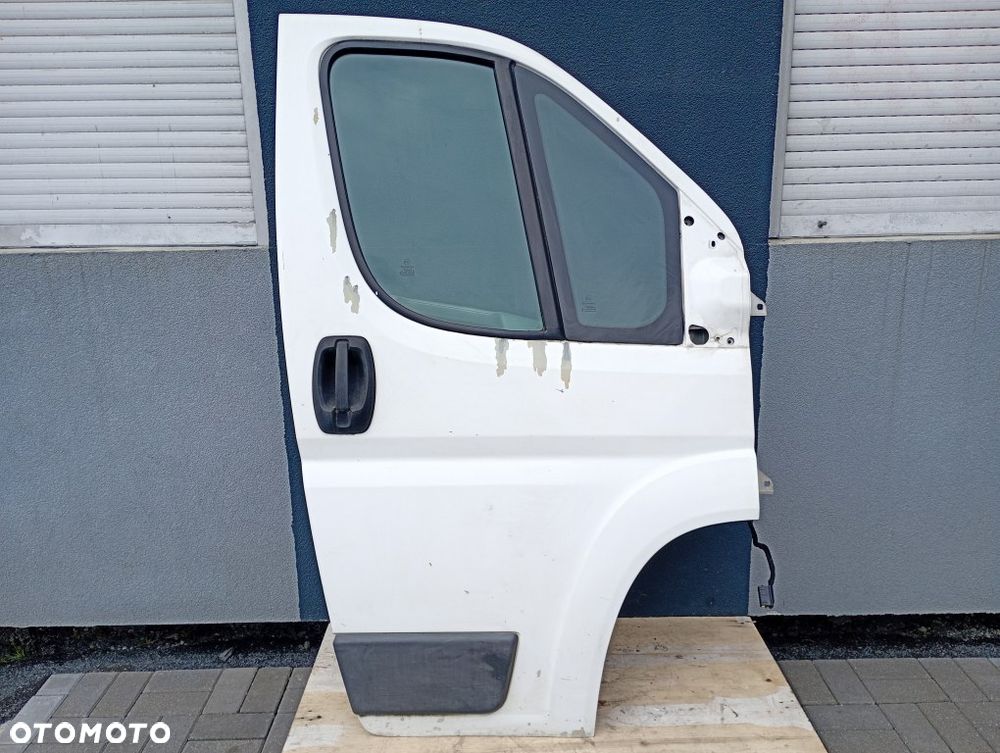 drzwi przednie prawe przód szyba kompletne fiat ducato jumper boxer III 2006-2024 - 1