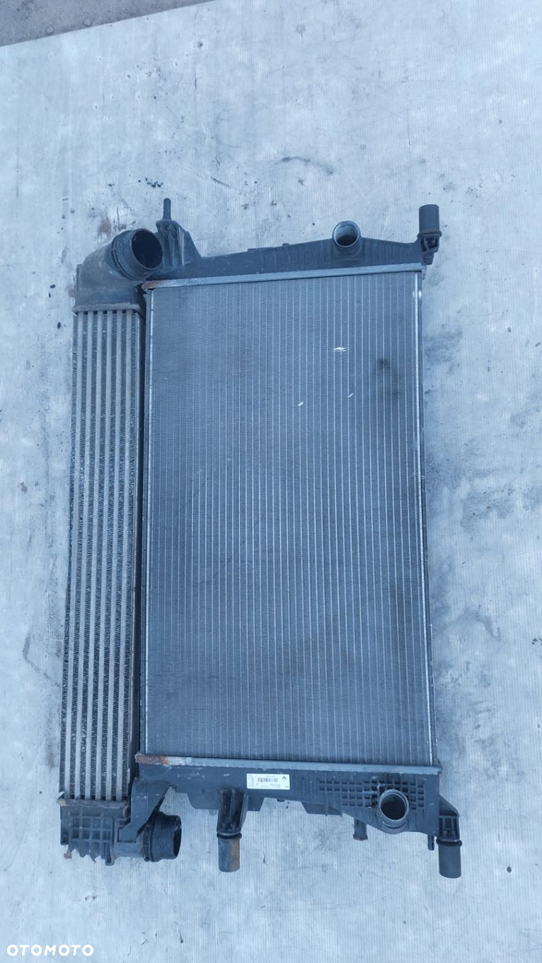 RENAULT MEGANE III 1.5 D CHŁODNICA WODY KLIMATYZACJI INTERCOOLER 214105150R - 7
