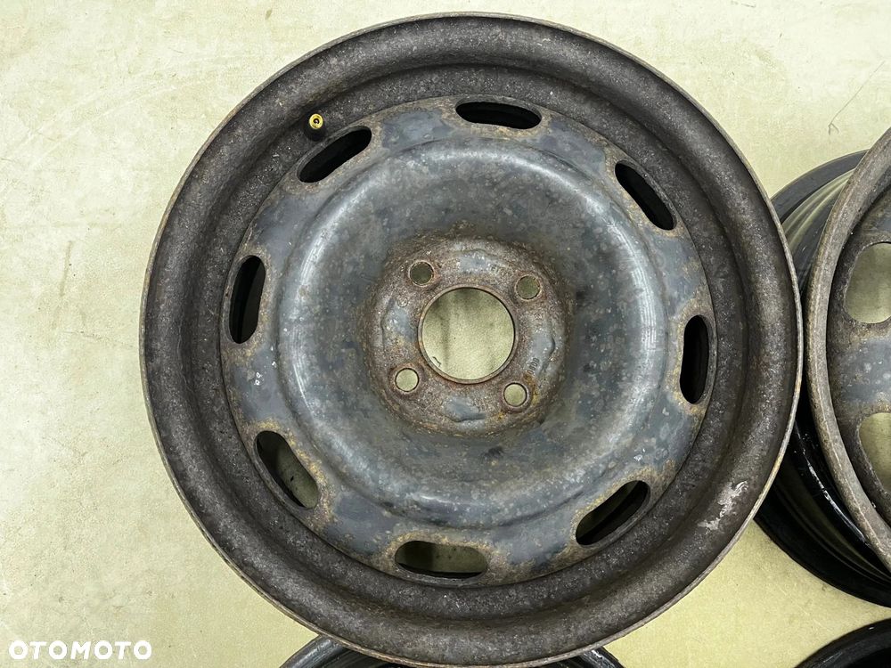 Felgi stalowe Citroen C2 C3 C4 Peugeot 1007 206 307 02-10r. felgi r15 cali 6jx15 ET27 4x108 Komplet - 2