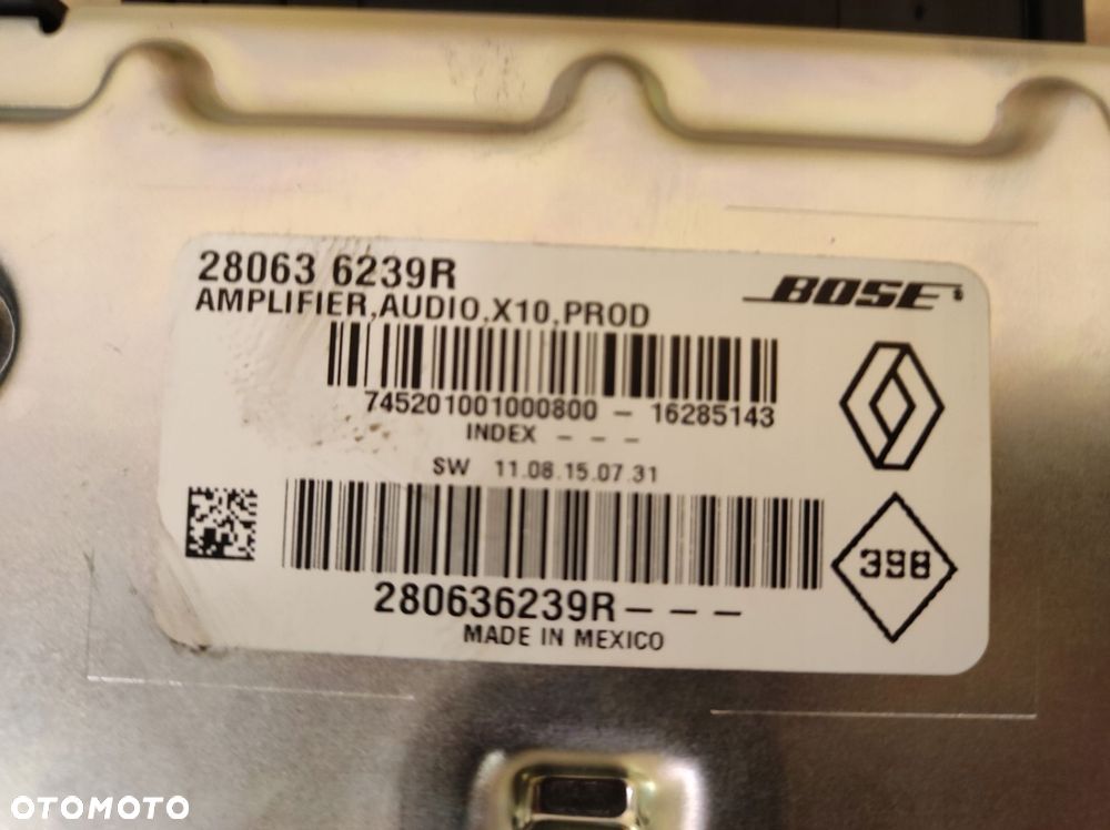 wzmacniacz bose renault zoe i - 4