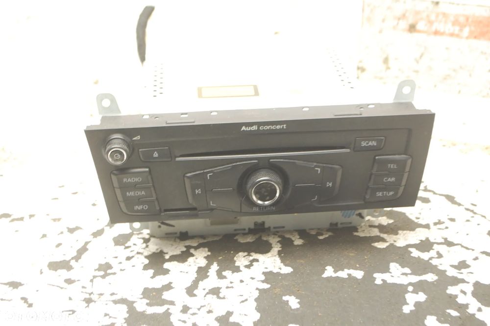 RADIO AUDI CONCERT 8T1035186C AUDI A4 B8 A5 - 1
