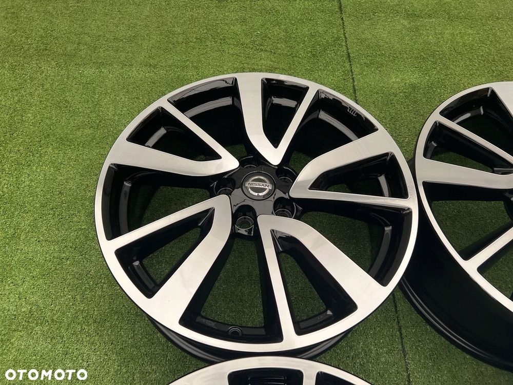 KOMPLET FELG FELGI ALU NISSAN QASHAQAI X TRAIL JUKE 19 ET40 ORYGINALNE - 6