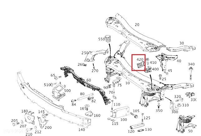 MERCEDES WIELE MODELI Stycznik wlacznik alarmu zamka OE - 2
