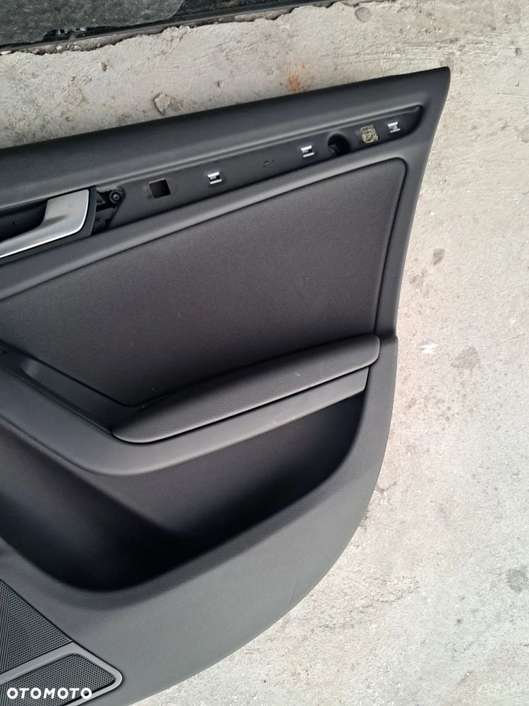 Fotele Siedzenia Boczki Komplet Welur Audi A4 B8 Europa Sedan - 40