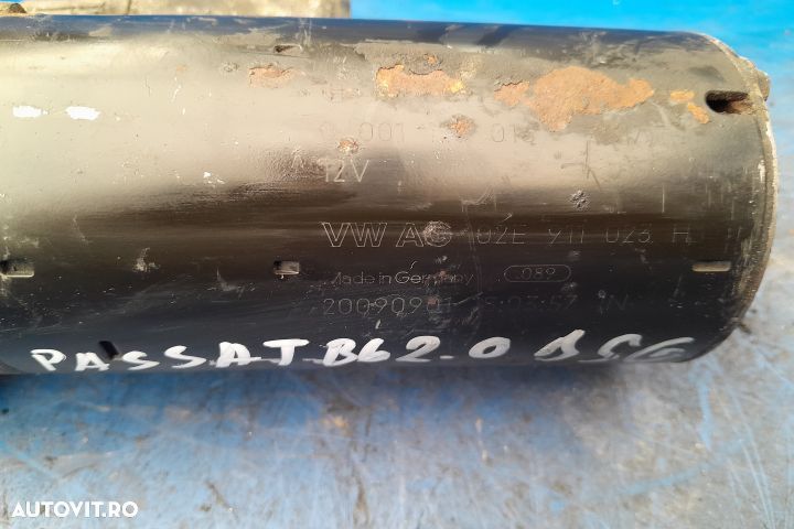 Electromotor 02E911023H  0001123016 MX1253 Audi A4 B6 [2000 - 2005] - 2