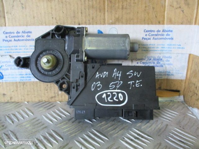 Motor Elevador Vidro 0130821767 8E0959801A HL105848 AUDI A4 B7 2006 1.9 TDI  115CV   8V 4P CINZA T ESQ AUDI A4 B6 2003 1.9TDI 130CV 4P AZUL T ESQ - 1
