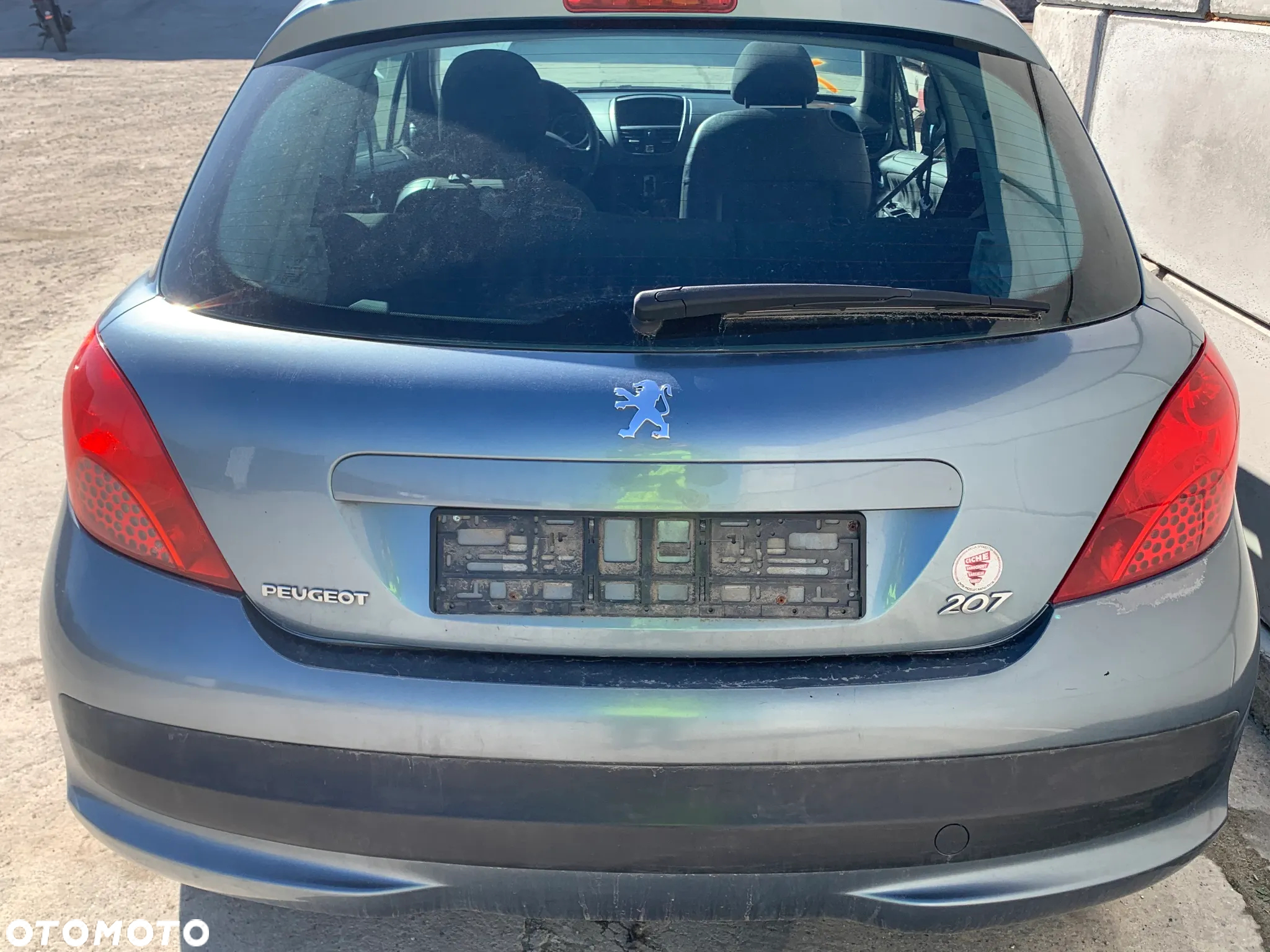PEUGEOT 207 *SAMOCHÓD NA CZĘŚCI* 2009 MASKA LAMPA DRZWI LUSTERKO ZDERZAK GRILL BŁOTNIK KLAPA BELKA PRAWE LEWE PRZÓD TYŁ - 2