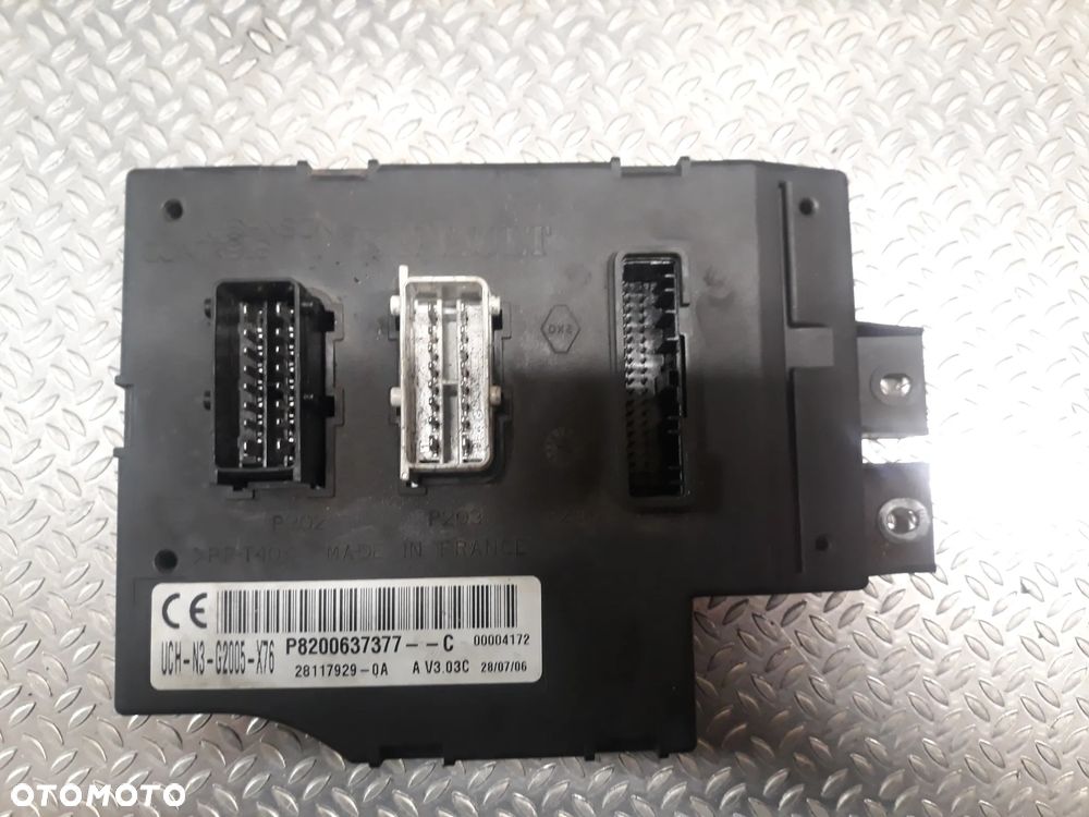 ZESTAW STARTOWY RENAULT MASTER II  2,5 DCI STEROWNIK  8200635663  8200635666  0281013018 - 3