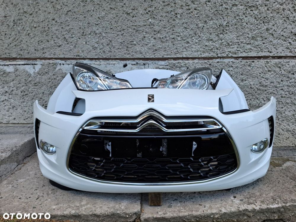 ZDERZAK MASKA BŁOTNIK KOMPLETNY PRZÓD CITROEN DS3 - 2