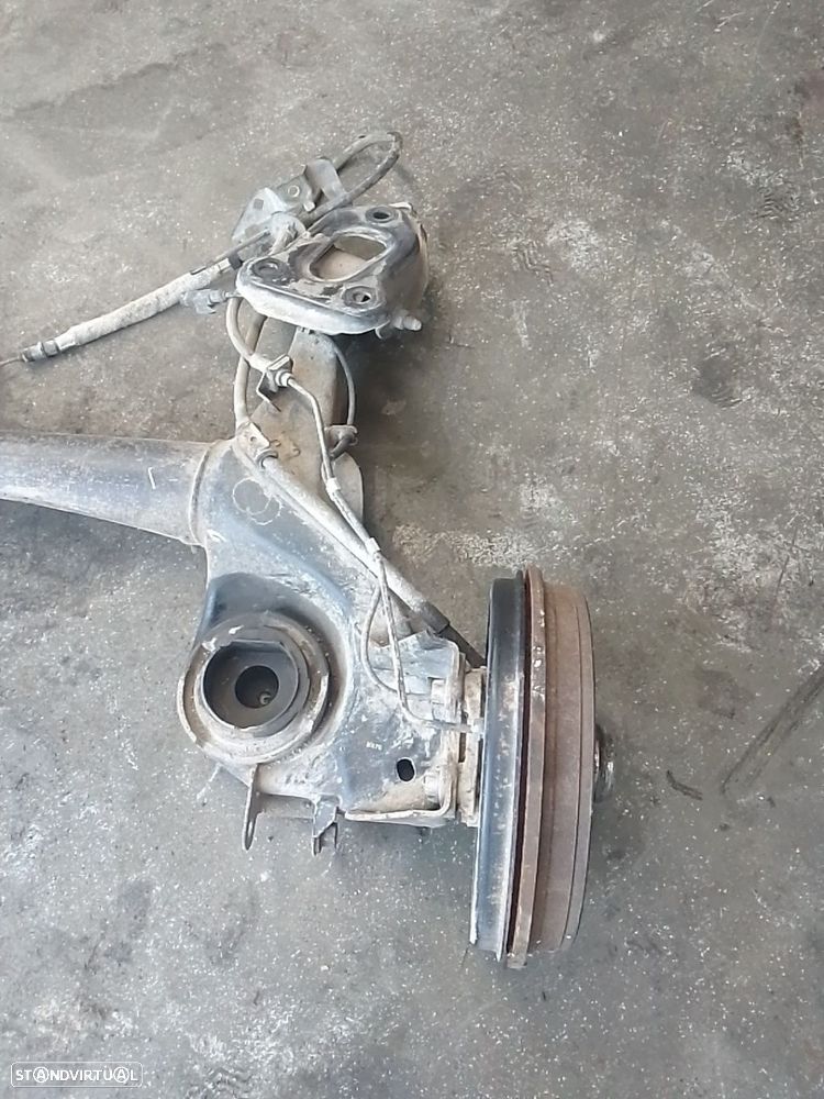 Eixo Traseiro Tambor Opel Corsa D (S07) - 4