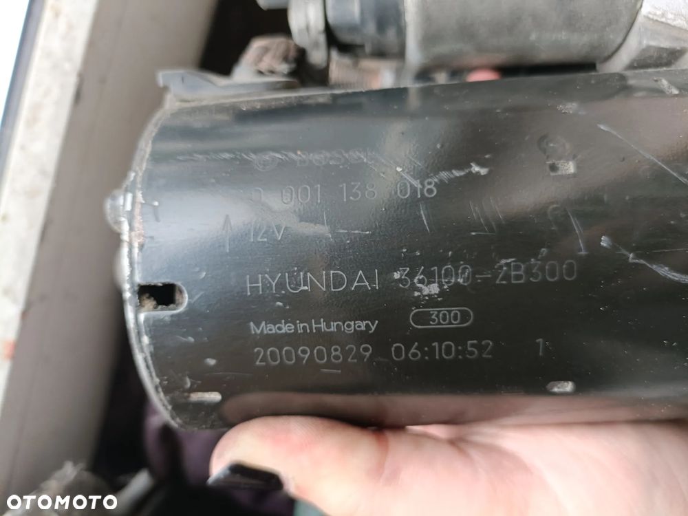 KIA PRO CEED I 07-12 r. 1,4 B ROZRUSZNIK BOSCH 00011338018 + - 2