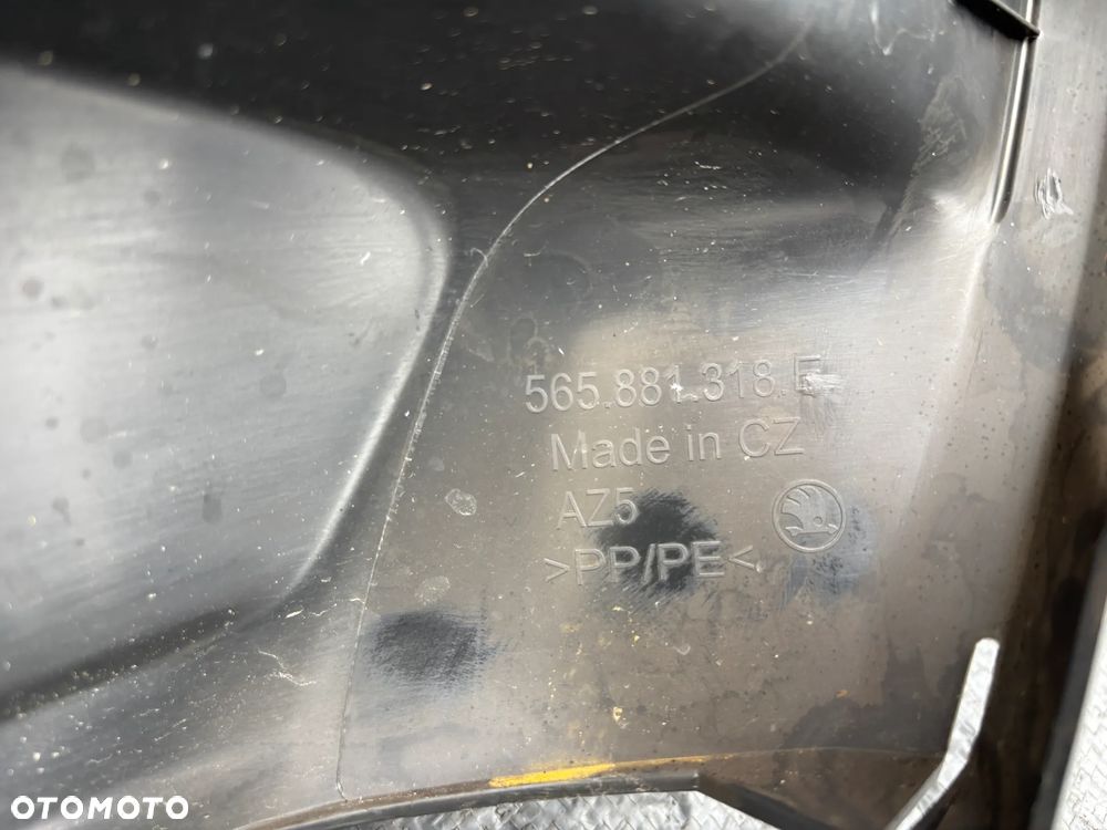 Skoda Kodiaq osłona fotela prawa 565881318 - 3
