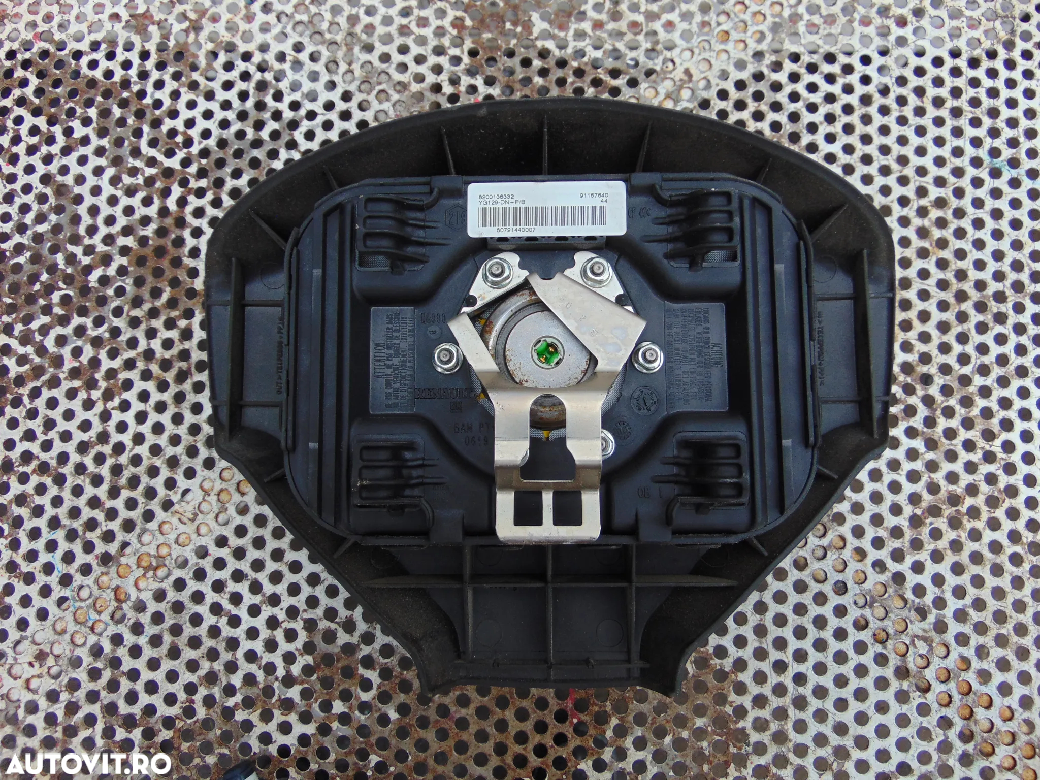 Airbag Volan Opel Vivaro 2001-2013 Renault Trafic airbaf sofer cod 8200136332 - 4
