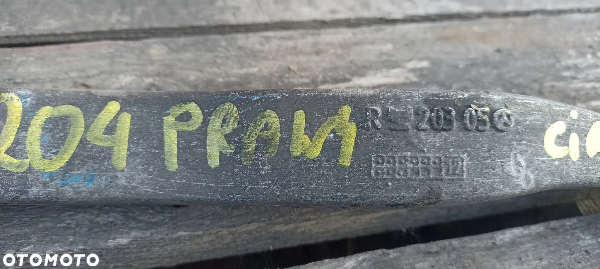 MERCEDES W203 W209 WAHACZ PRZEDNI PRAWY BANAN ORGINAŁ - 5