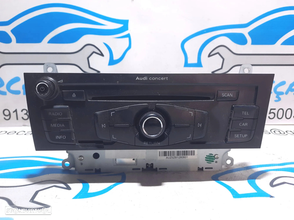 AUTORADIO PANASONIC AUDI A5 8T 8T3 8TA 8T2035186 AUTO RADIO LEITOR CD MULTIMEDIA MULTIFUNÇÕES