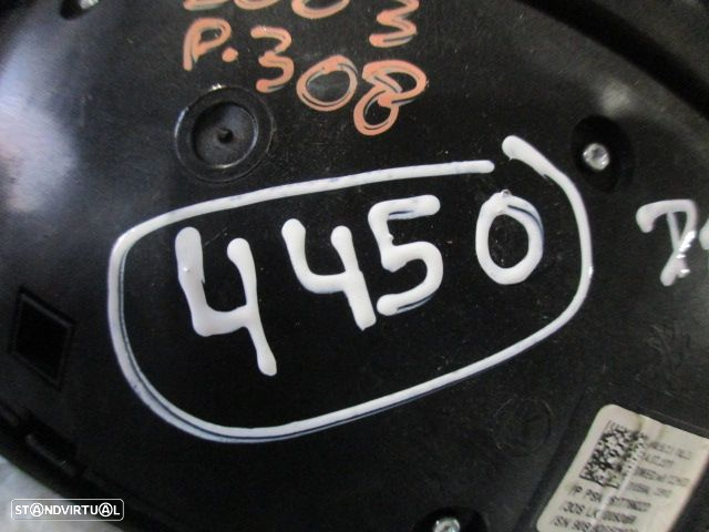 Interruptor 96777660ZD FORD B MAX 2016 1.5TDCI 95CV 5P BRANCO MULTIFUNÇÕES 4 PISCAS  PEUGEOT 308 2 BREAK SW FASE 1 2015 1.6HDI 120CV 5P PRETO - 4