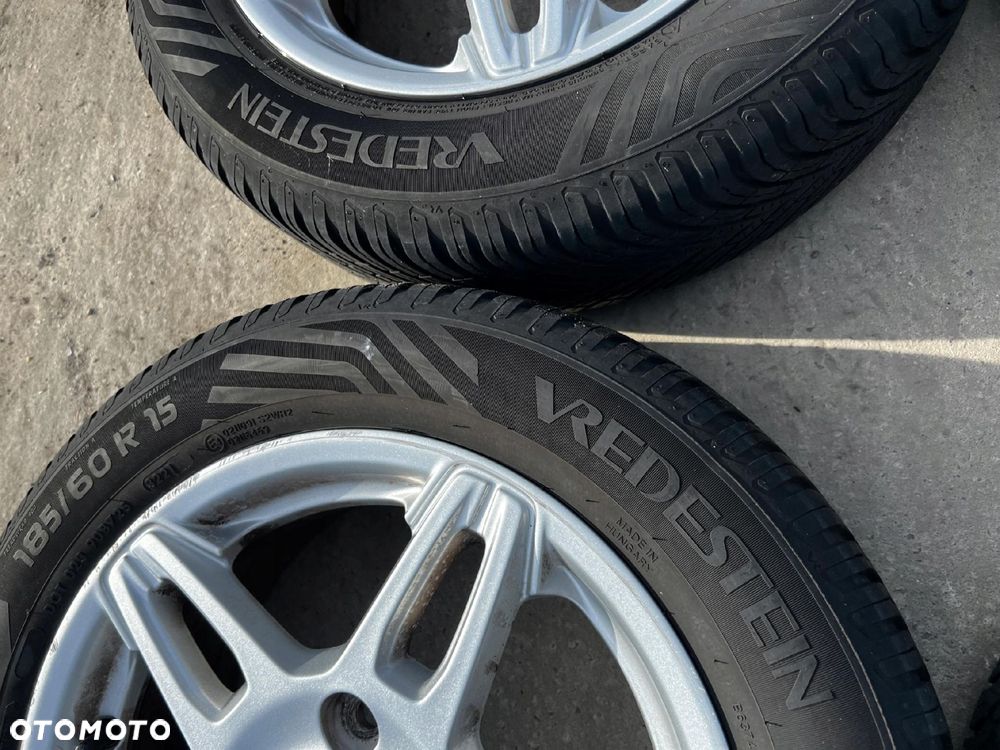 KOŁA FELGI OPONY CAŁOROCZNE ZIMOWE FORD FIESTA MK7 185/60 R15 - 6