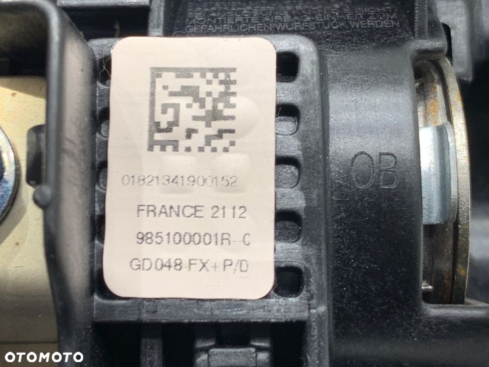 PODUSZKA POWIETRZNA KIEROWCY  RENAULT LAGUNA III Grandtour (KT0/1) 2007 - 2015 1.5 dCi (KT0A, KT0R, - 4