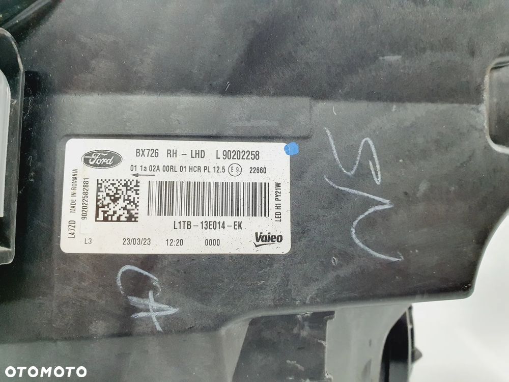 FORD PUMA MK2 II LAMPA PRAWA PRZÓD FULL LED ORYGINAŁ EU!!! - 8