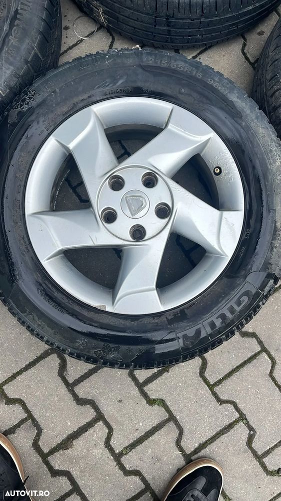 Set Jante/Set Roti Dacia Duster din 2010 215/65/16 - 1