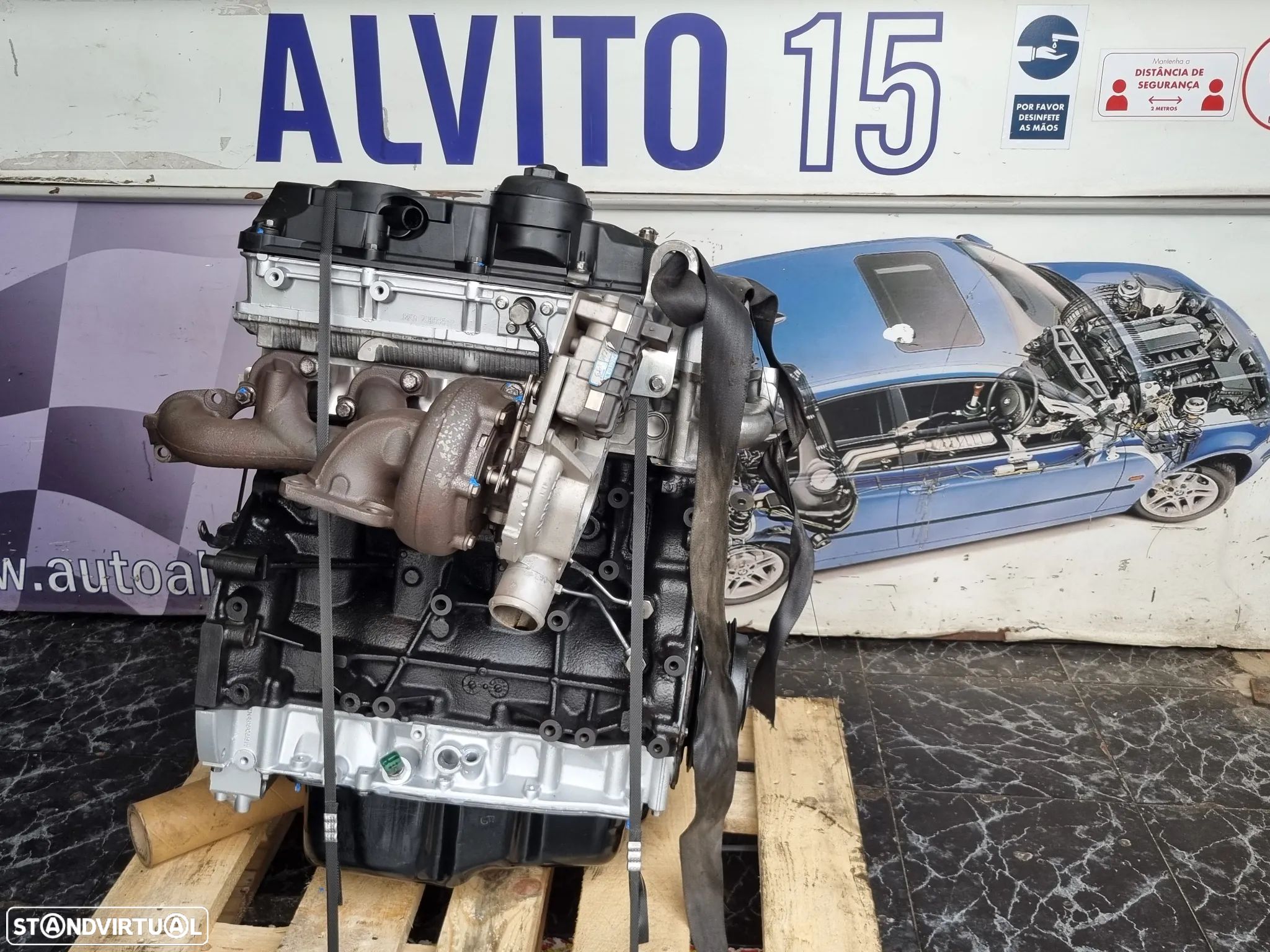 Motor ford Transit 2.4 tdci ref:H9FB 140 cv JXFA 2006 - 2014 - 1