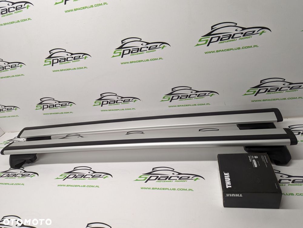 Bagażnik dachowy Thule: belki 960 + Stopy 7104 Na otwarte relingi - 4