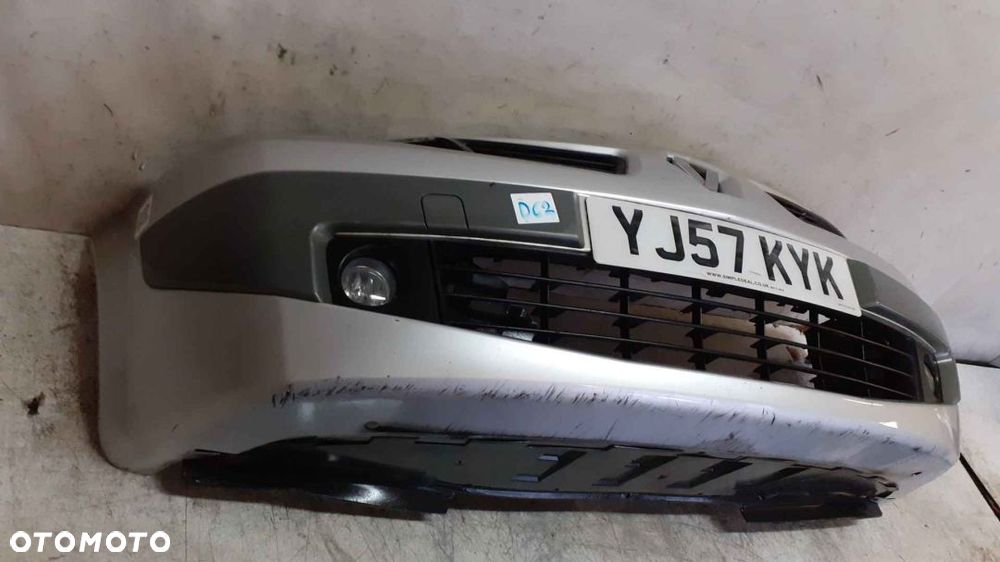 * ZDERZAK PRZÓD PRZEDNI DO RENAULT MEGANE II 2 LIFT FL TED69 SREBRNY HALOGENY - 5