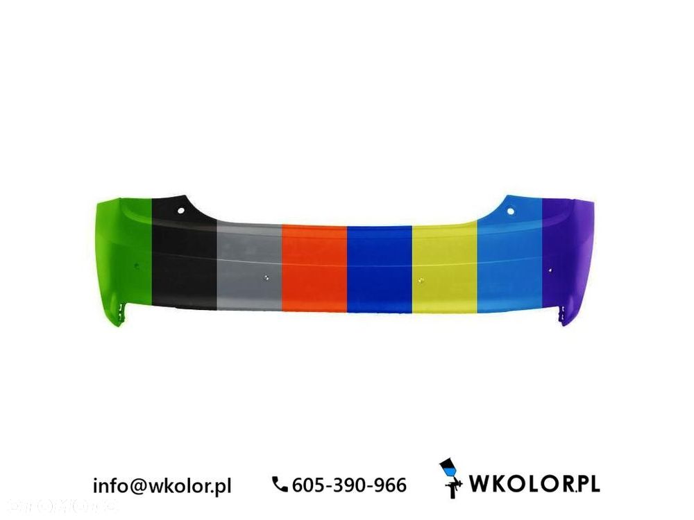 NOWY ZDERZAK AUDI A1 2014-2018 LAKIEROWANY W KOLOR - 1