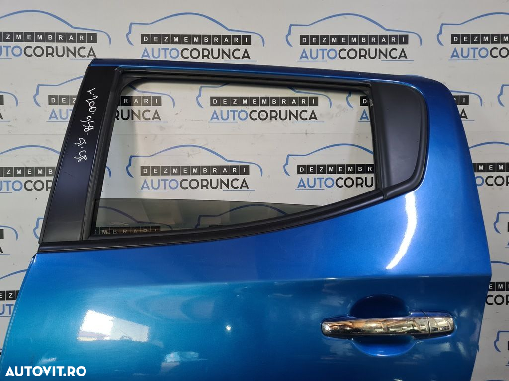 Usa Stanga Spate Mitsubishi L200 V 2015 - 2018 SUV 4 Usi ALBASTRU D23 (958) - 5