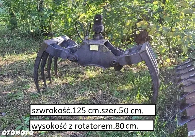 Chwytak złomu czerpak HDS Koparka Ładowacz kiper wywrot - 6