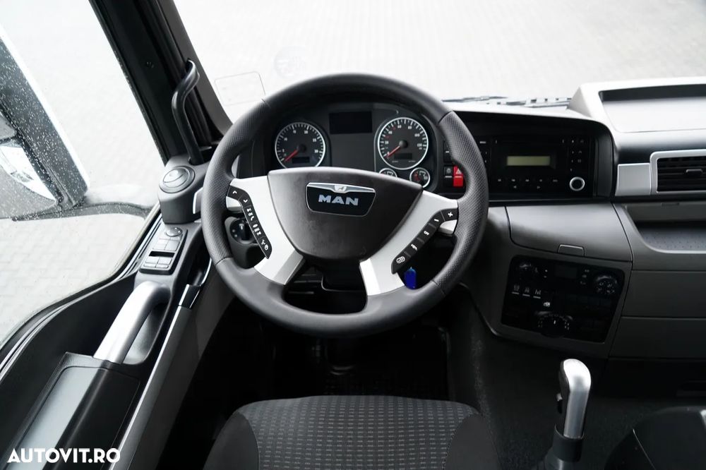 MAN TGS 26.480 / 6X6 / BASCUNĂ 3 LATE / BASCUNĂ HIDRODOXICĂ / MANUALĂ / BORDMATIC - 31