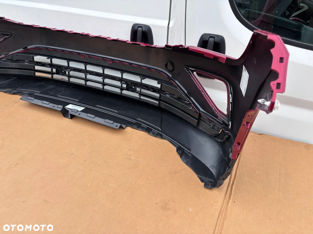 Vw Tiguan II Lift Zderzak Przedni Bordowy Chrom Kratka Zderzaka Dół Zderzaka Kompletny 5NA853665F 5NA807221C 5NA805903H 5NA805901 Pod Czujniki Parkowania - 18