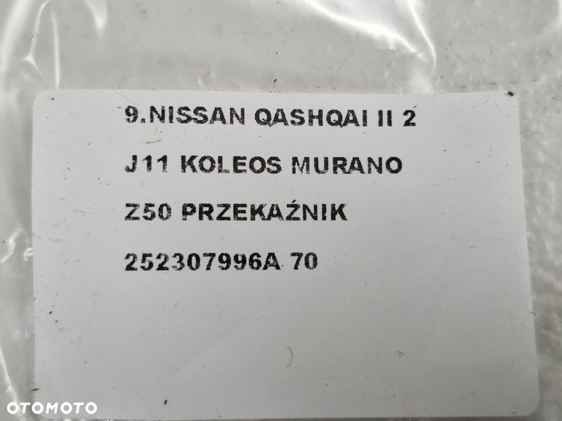 NISSAN QASHQAI 2 II J11 KOLEOS MURANO Z50 PRZEKAŹNIK 252307996A - 6