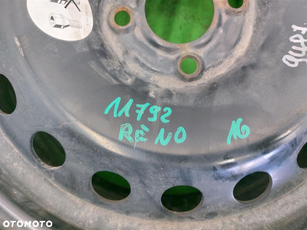 Felga stalowa Opel Vectra B 6.5 J X 16 ET 49 4X100 / 59,6 MM - 5