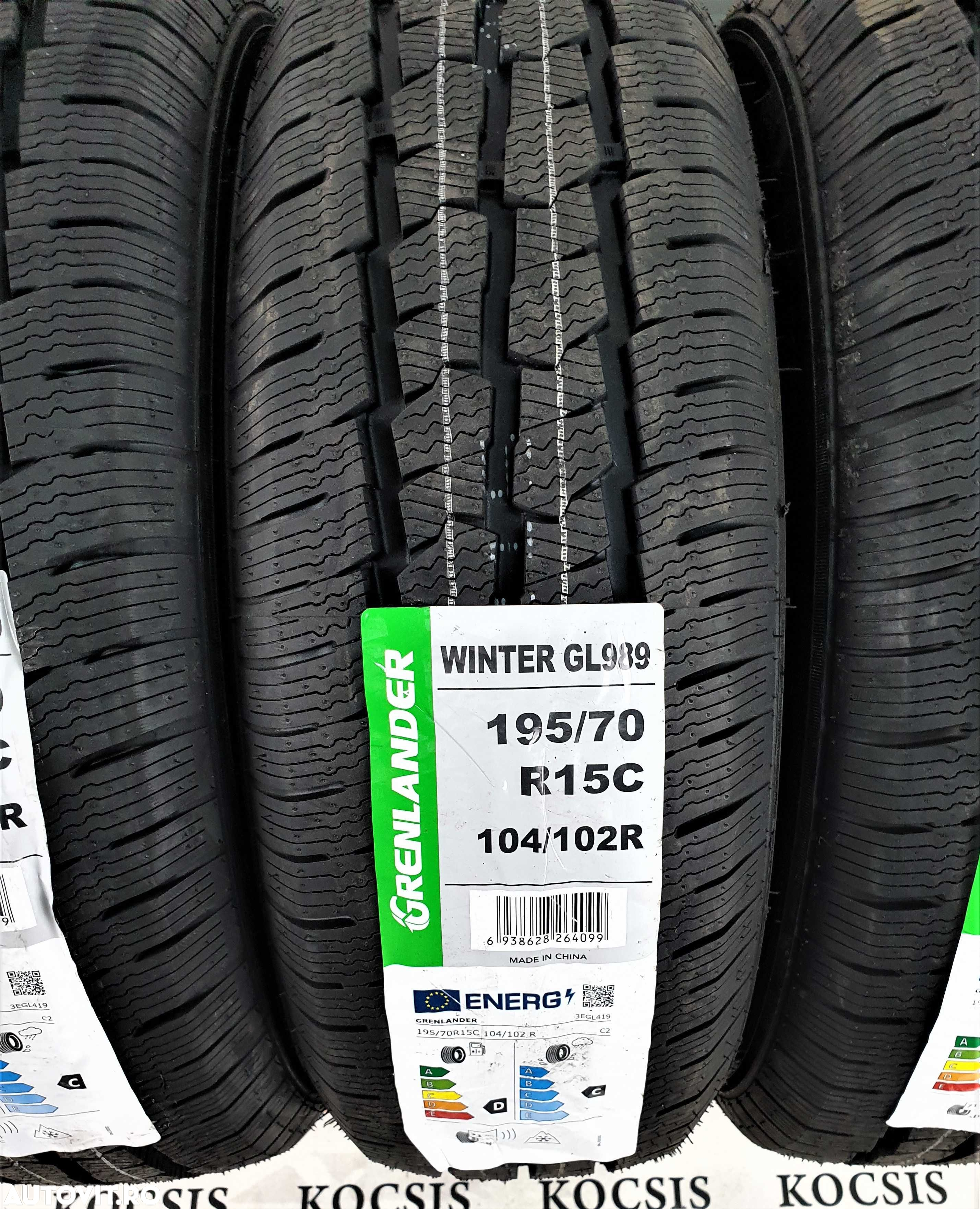 Anvelope noi iarna m+s 195 70 15C Grenlander 104/102R - 2