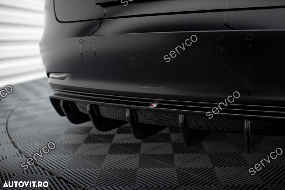 Prelungire difuzor bara spate Tesla Model 3 2017- v3 - Maxton Design - 6