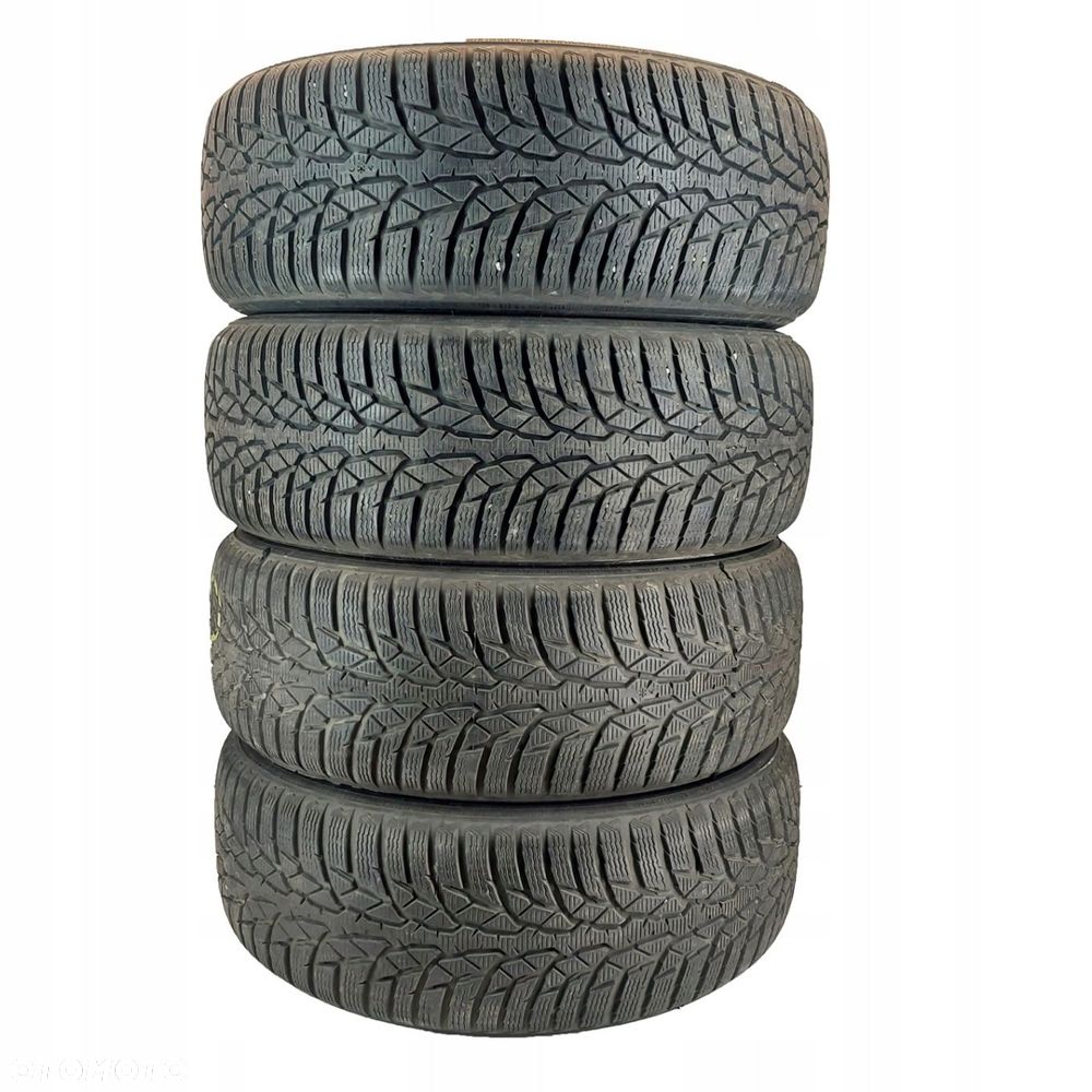 4x 215/60R16 opony zimowe Nokian WR D4 7mm 2021r 78652 - 1