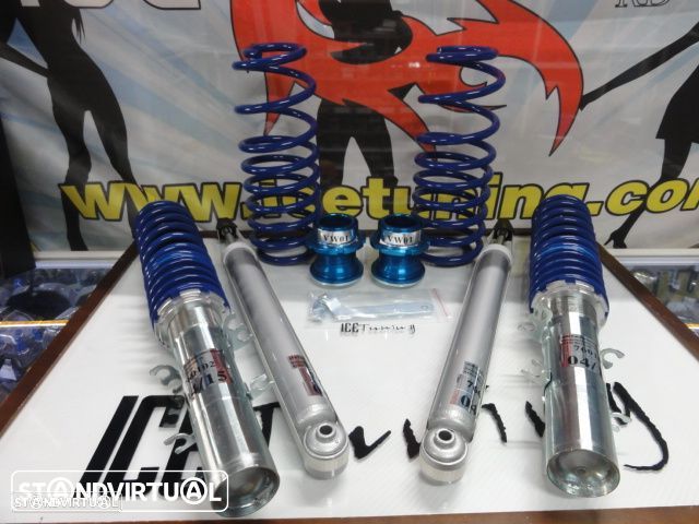 Coilovers JOM VW Golf 4, Bora, Beetle , Seat leon 1M, Audi A3 8L C/ 2 anos de garantia - 1