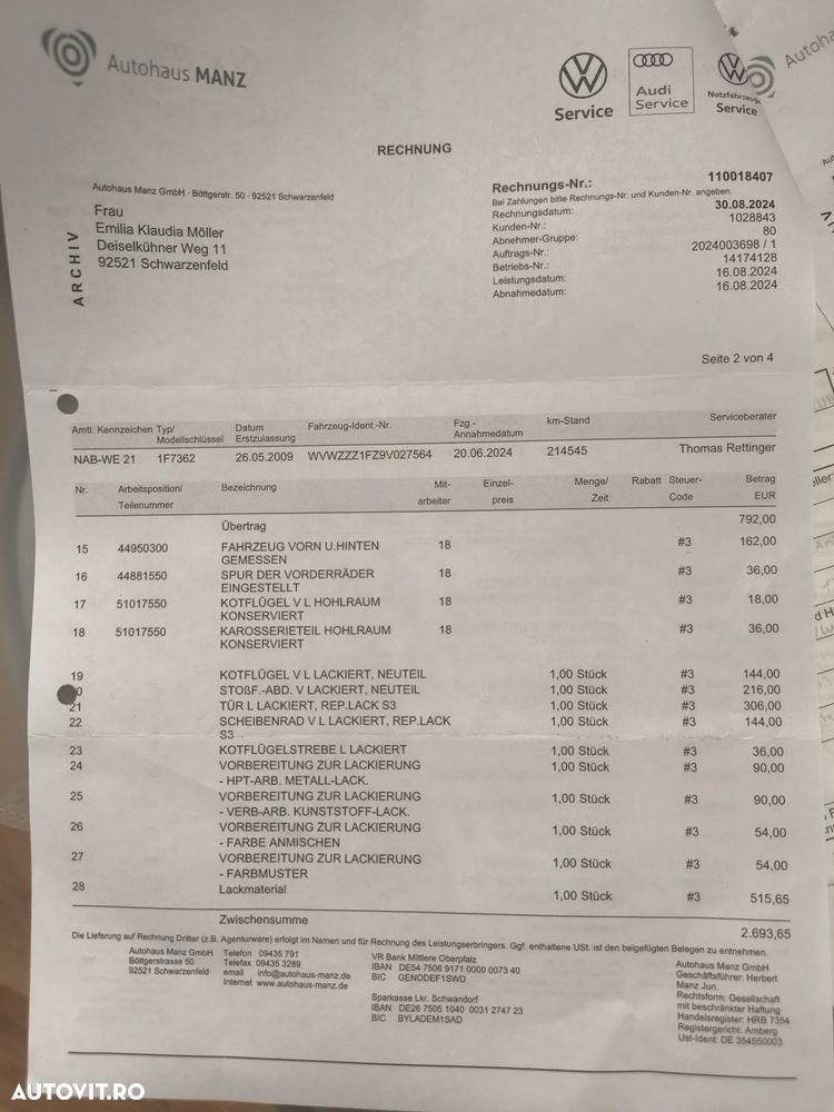 Volkswagen Eos 2.0 TDI - 20