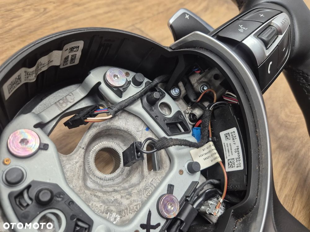 BMW F30 F31 F32 F33 F36 KIEROWNICA M-PAKIET GRZANA ŁOPATKI TEMPOMAT EU - 8