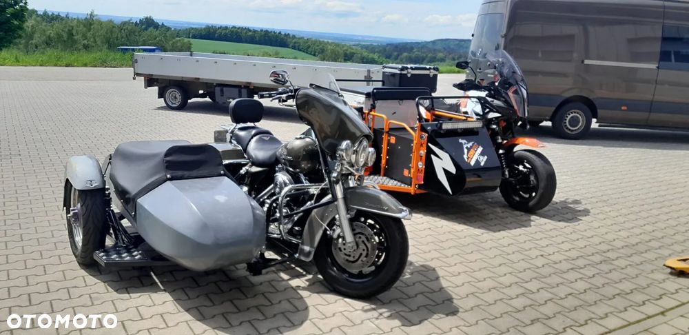 WÓZEK BOCZNY KOSZ SIDECAR STEIB STOYE EZS URAL VELOREX HARLEY BMW R18 INDIAN CHIEF - 7