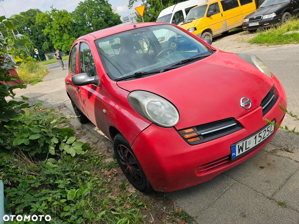 Nissan Micra k12 na części czerwony - 4