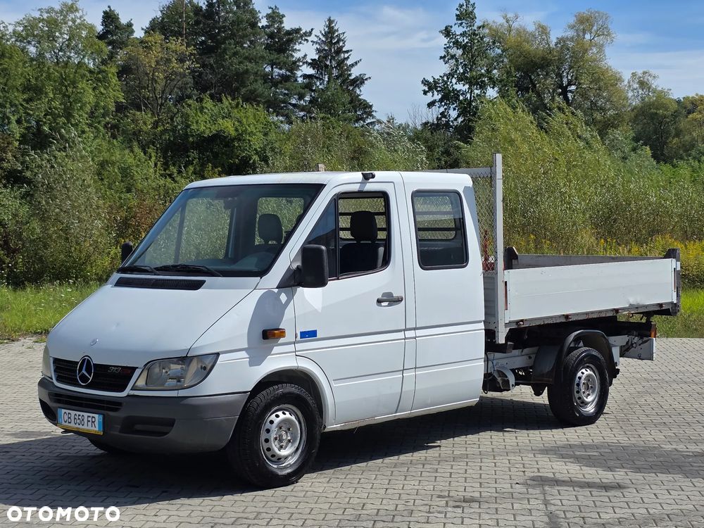 Mercedes-Benz Sprinter 313 CDI Doka/Dubel Kabina Wywrotka/Kiper 3-Stronny  ! Blokada Mostu ! Bez Korozji  ! - 10