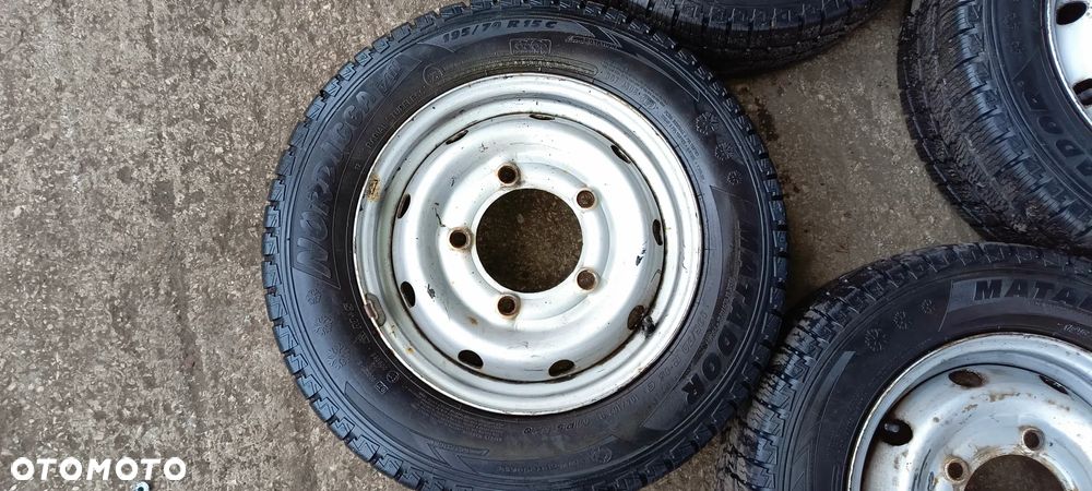 KOLA ZIMOWE 15 FELGI 5X170 OPONY 195/70 R15C MASTER MOVANO INTERSTAR 98-03 - 3