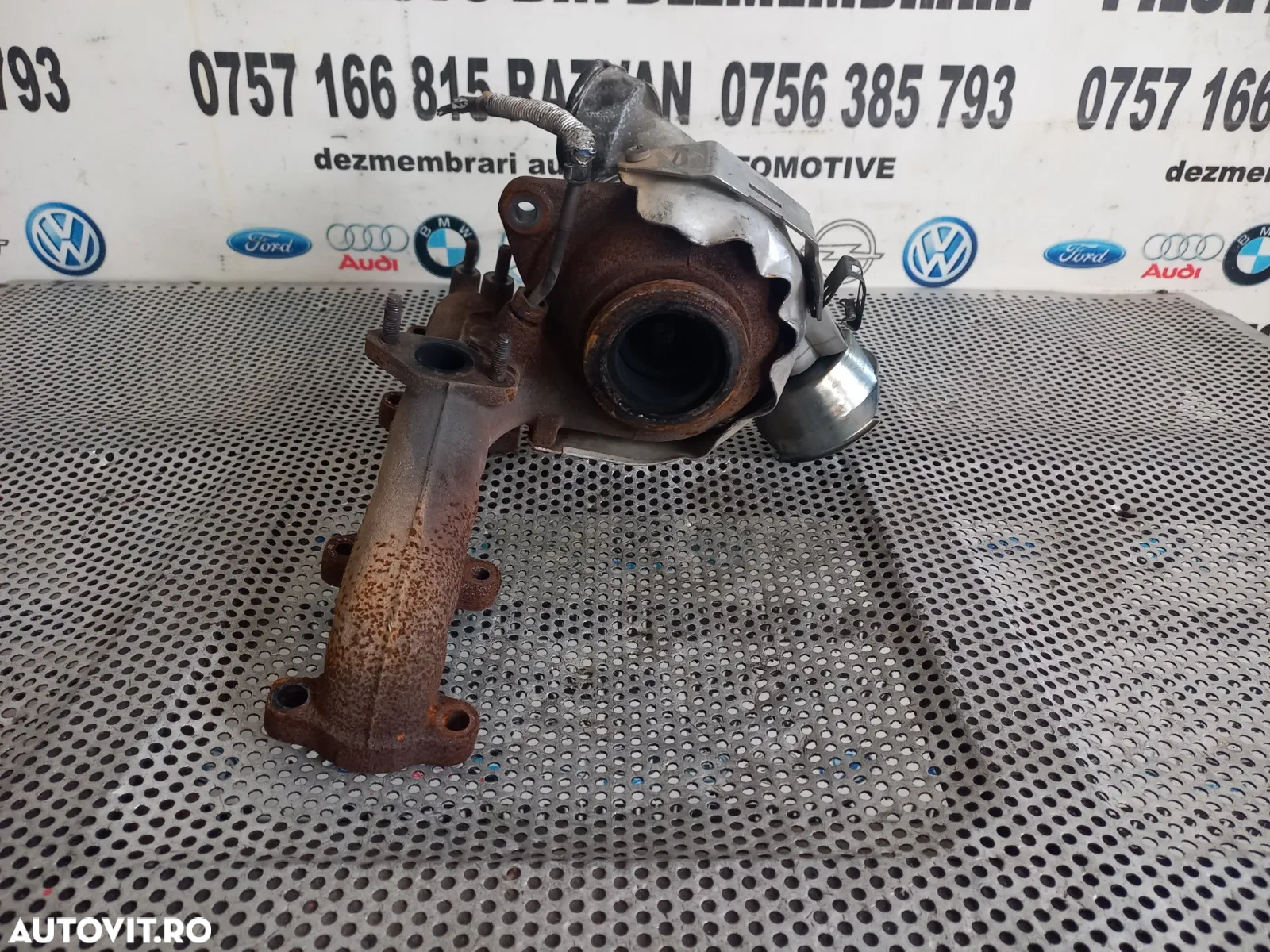 Turbo Turbina Vw Seat Skoda 2.0 Tdi BMP BMM An 2005-2006-2007-2008-2009-2010 Cod 03G Passat Golf Je - 6