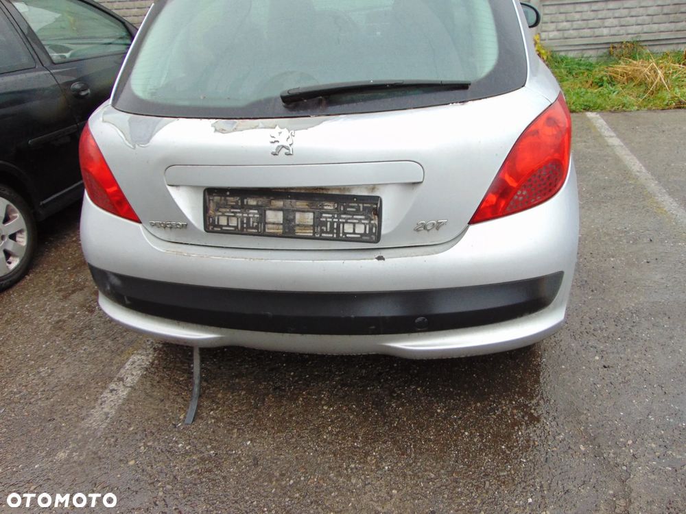 ZDERZAK TYŁ TYLNY PEUGEOT 207 HB EZRC - 1